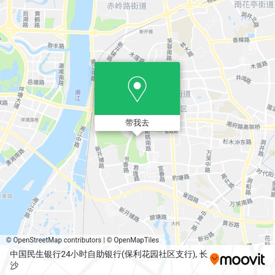 中国民生银行24小时自助银行(保利花园社区支行)地图