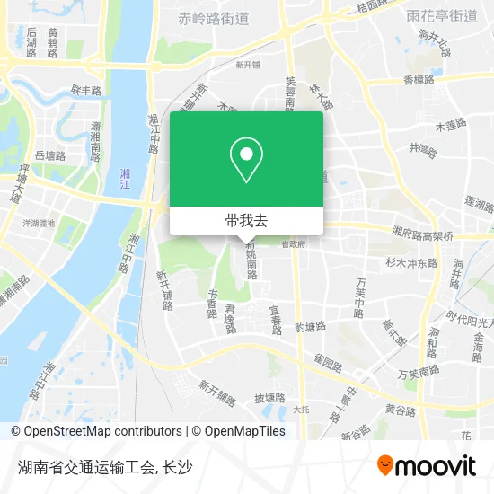 湖南省交通运输工会地图