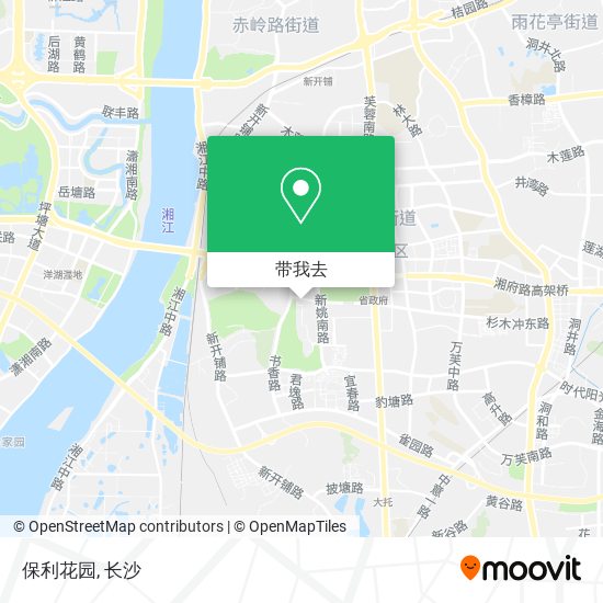 保利花园地图