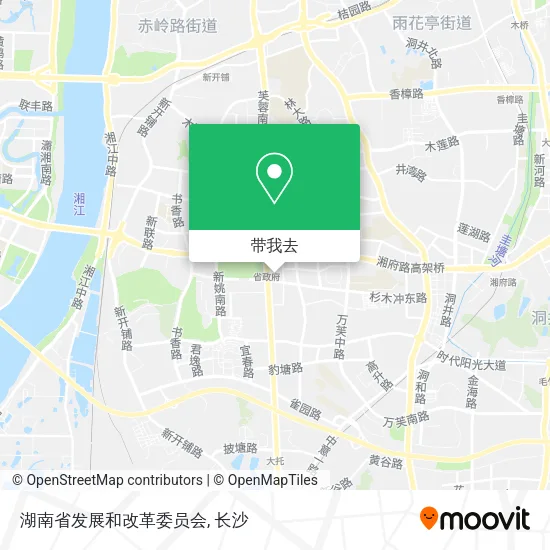 湖南省发展和改革委员会地图