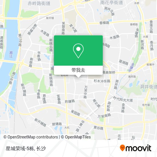 星城荣域-5栋地图