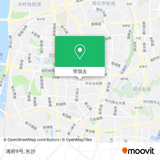 湘府9号地图