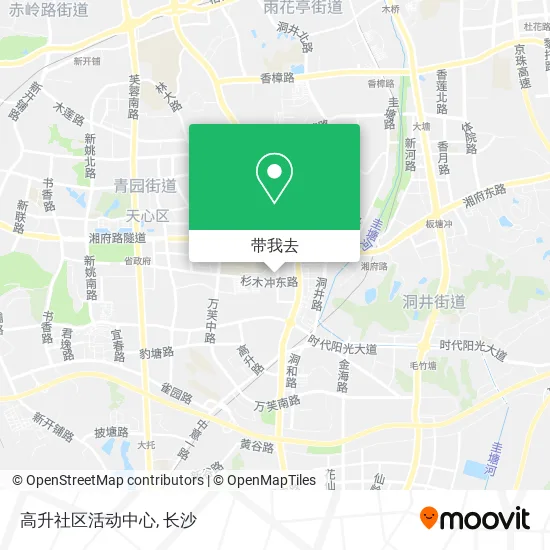 高升社区活动中心地图