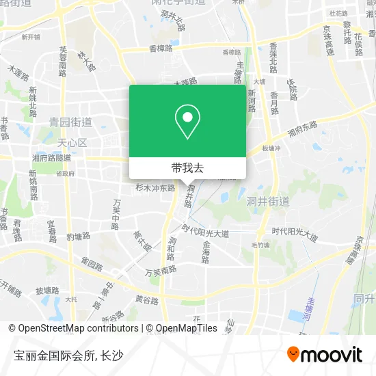 宝丽金国际会所地图