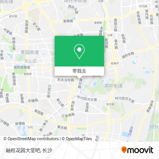 融程花园大堂吧地图