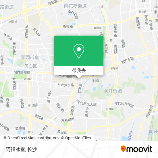阿福冰室地图