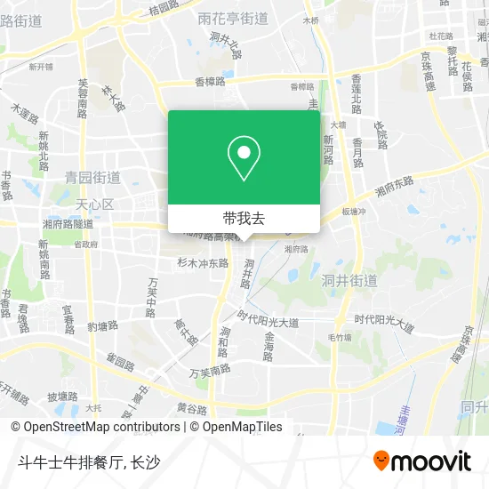 斗牛士牛排餐厅地图