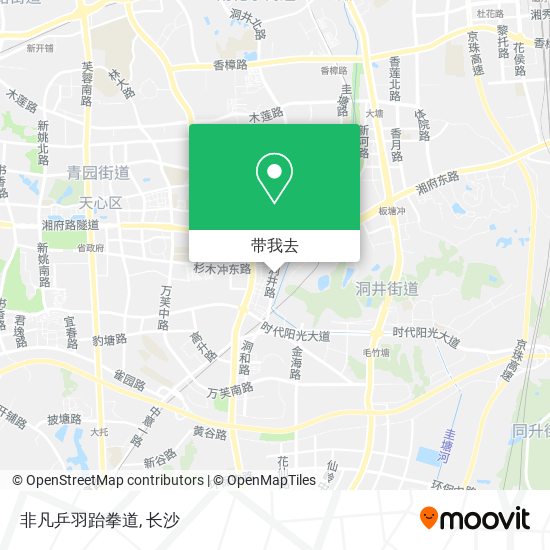 非凡乒羽跆拳道地图