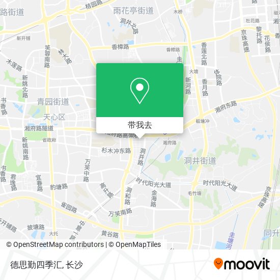 德思勤四季汇地图