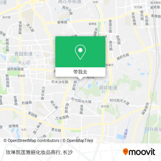 玫琳凯莲雅丽化妆品商行地图