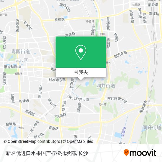 新名优进口水果国产柠檬批发部地图