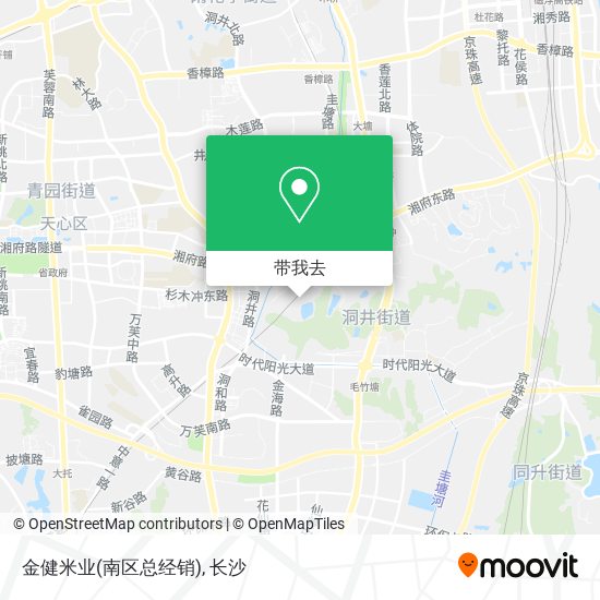 金健米业(南区总经销)地图