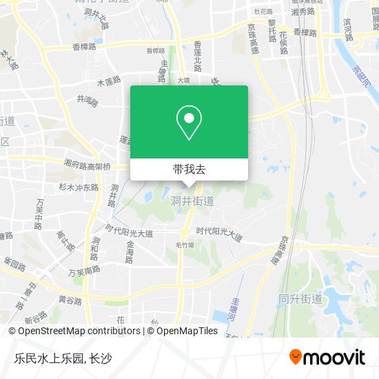 乐民水上乐园地图