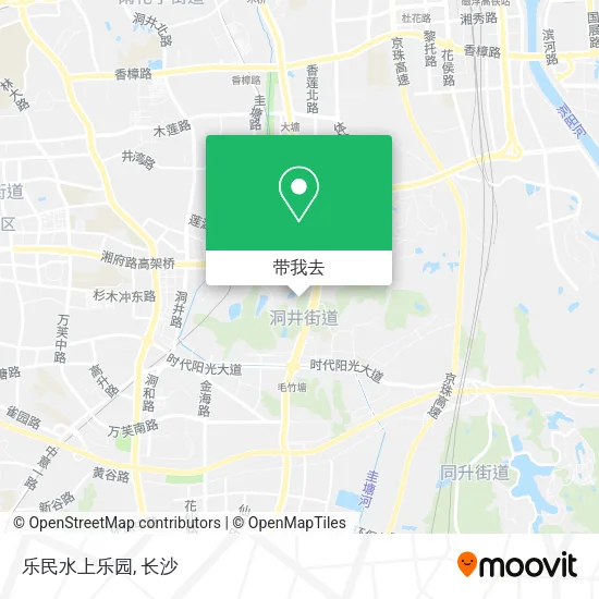乐民水上乐园地图