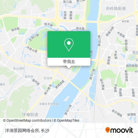 洋湖景园网络会所地图