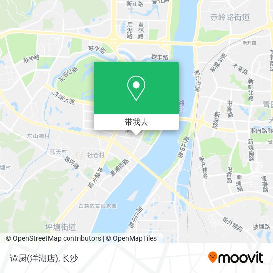 谭厨(洋湖店)地图