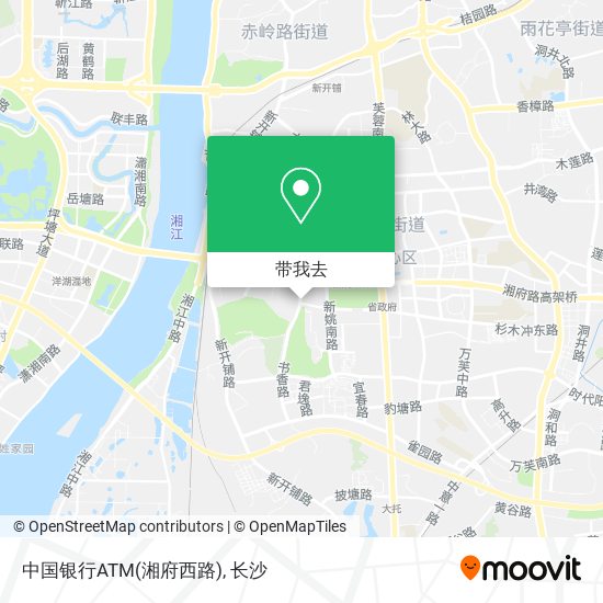 中国银行ATM(湘府西路)地图