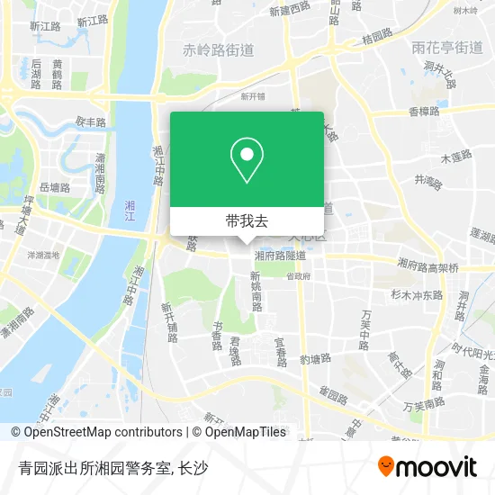 青园派出所湘园警务室地图