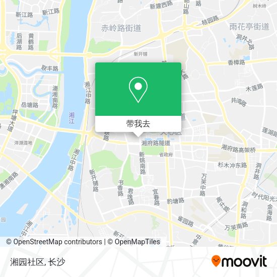 湘园社区地图