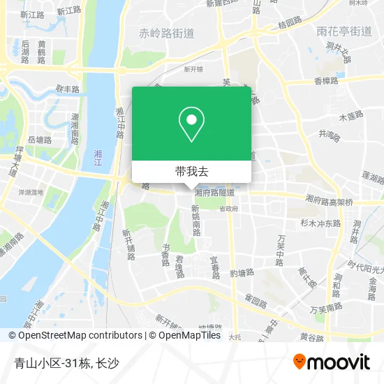 青山小区-31栋地图