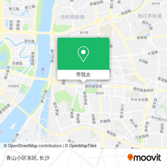 青山小区东区地图