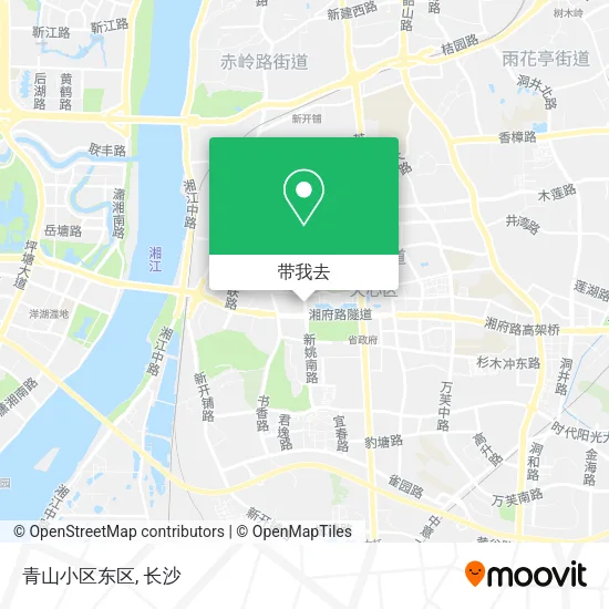 青山小区东区地图