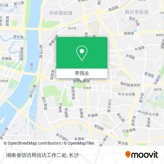 湖南省信访局信访工作二处地图