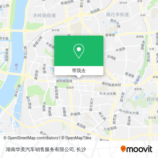 湖南华美汽车销售服务有限公司地图