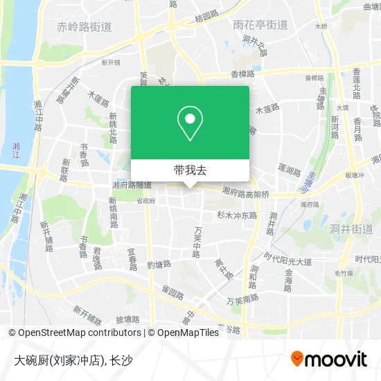 大碗厨(刘家冲店)地图