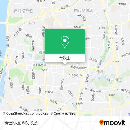 青园小区-6栋地图