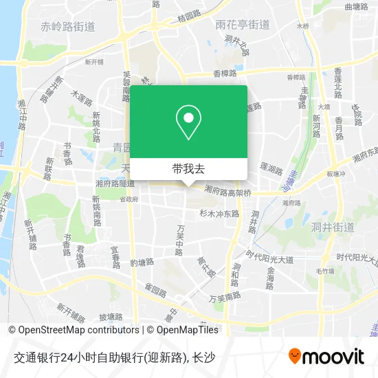 交通银行24小时自助银行(迎新路)地图