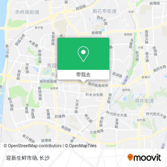 迎新生鲜市场地图