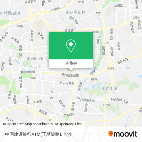 中国建设银行ATM(正塘坡路)地图