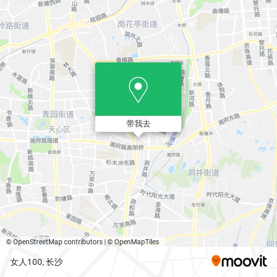 女人100地图