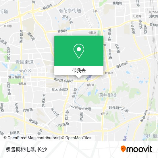 樱雪橱柜电器地图