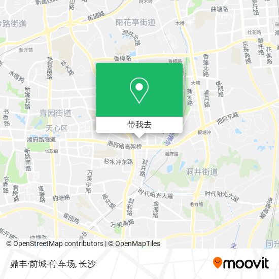 鼎丰·前城-停车场地图