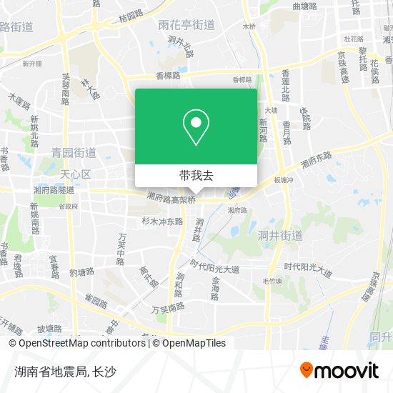 湖南省地震局地图