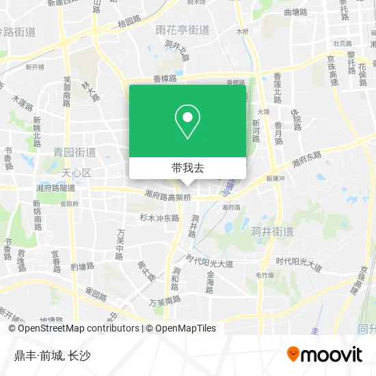 鼎丰·前城地图