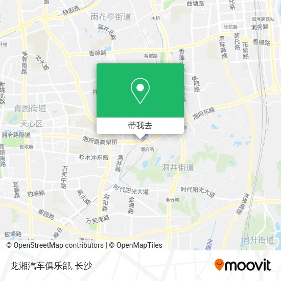 龙湘汽车俱乐部地图