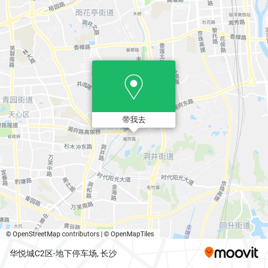 华悦城C2区-地下停车场地图