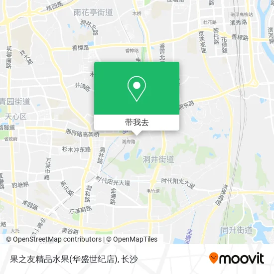 果之友精品水果(华盛世纪店)地图