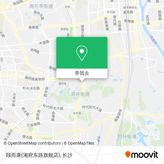 颐而康(湘府东路旗舰店)地图