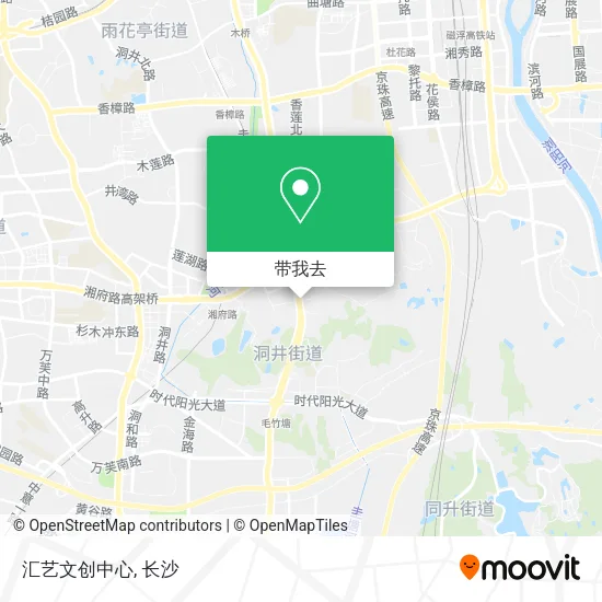 汇艺文创中心地图