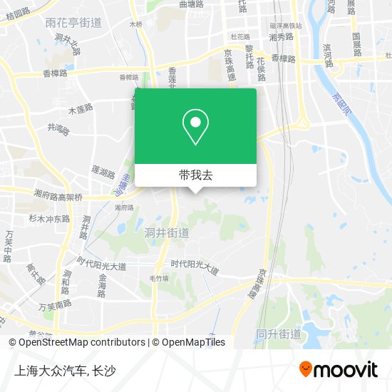 上海大众汽车地图