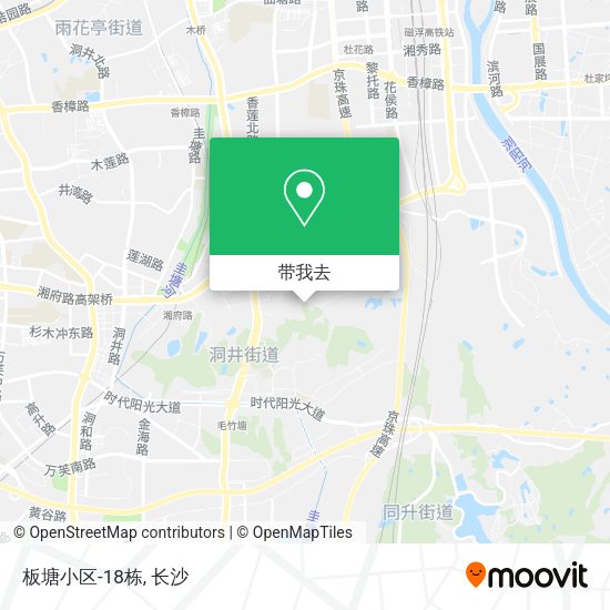 板塘小区-18栋地图