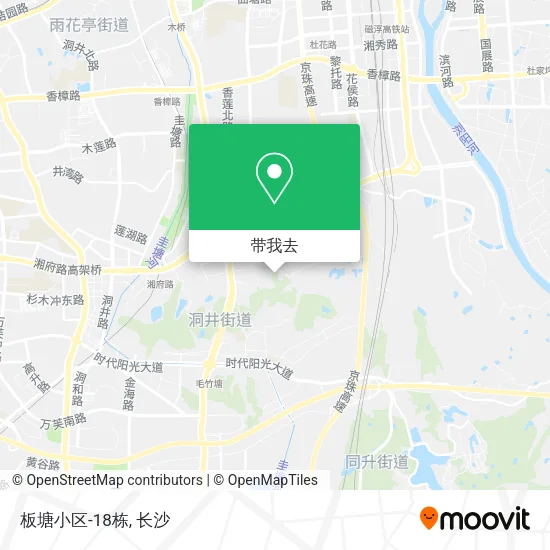 板塘小区-18栋地图