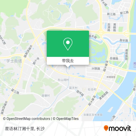 星语林汀湘十里地图