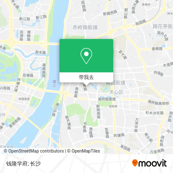 钱隆学府地图