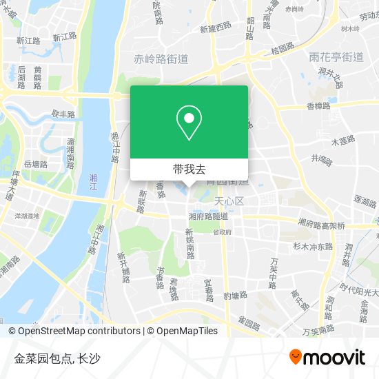 金菜园包点地图