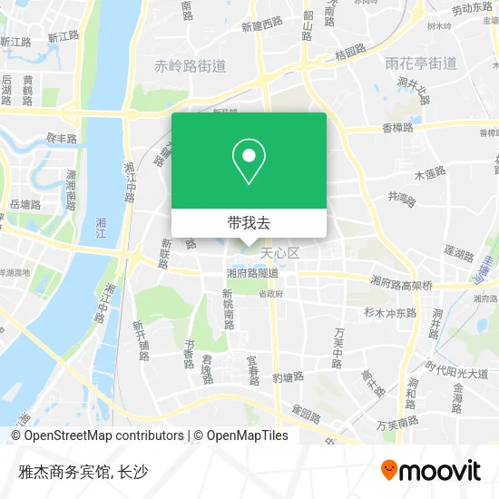 雅杰商务宾馆地图